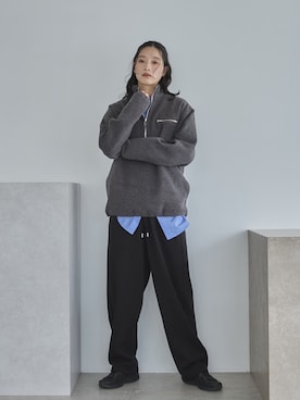 「アイテム（その他トップス）」を使った、feepurさん（レディース・168cm）の秋コーディネート