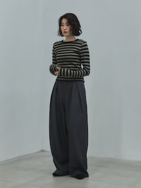 「feepur（フェピュール）のアイテム」を使った、feepurさん（レディース・173cm）の秋コーディネート