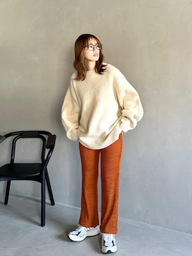 「NEW BALANCE（ニューバランス）のアイテム」を使った、feepurさん（骨格ウェーブ・レディース・154cm）の夏コーディネート