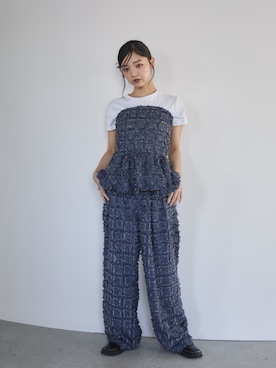 「ビスチェ」｜feepurさん（レディース・158cm）の夏コーディネート