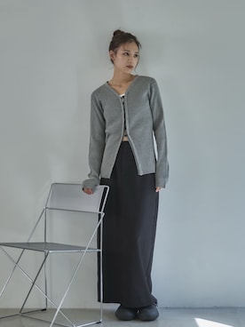 「アイテム（サンダル）」を使った、feepurさん（レディース・165cm）の秋コーディネート