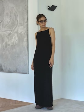「キャミワンピ」｜「アイテム（その他）」を使った、feepurさん（レディース・165cm）の夏コーディネート