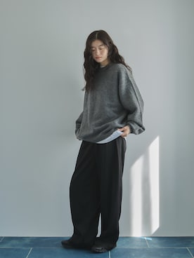 「アイテム（その他）」を使った、feepurさん（レディース・171cm）の秋コーディネート