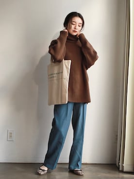 feepurさん（レディース・160cm）の秋コーディネート