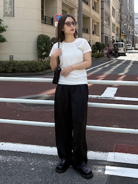 「アイテム（その他パンツ）」を使った、feepurさん（レディース・153cm）の夏コーディネート