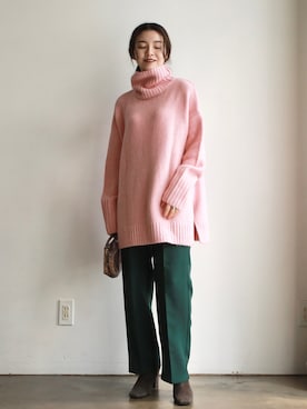 feepurさん（レディース・160cm）の冬コーディネート