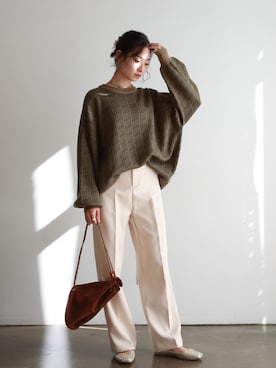 「フロントイン」｜feepurさん（レディース・156cm）の秋コーディネート