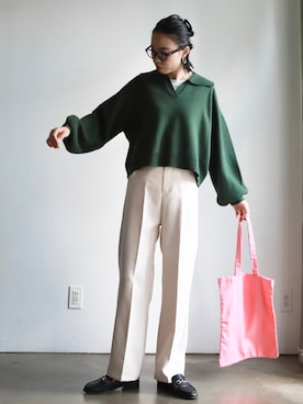 feepurさん（レディース・172cm）の冬コーディネート