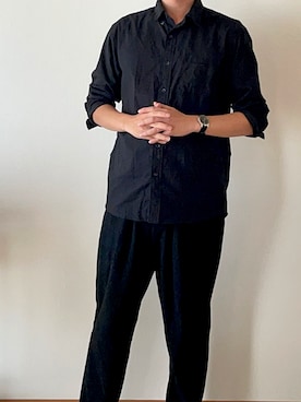 「DUFA（ドゥッファ）のアイテム」を使った、きのぴおさん（メンズ・169cm）の秋コーディネート