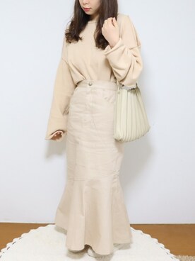 みほさん（レディース・152cm）の春コーディネート