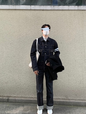 「ISABEL MARANT（イザベルマラン）のアイテム（バッグ）」を使った、molstoryさん（メンズ・182cm）の秋コーディネート