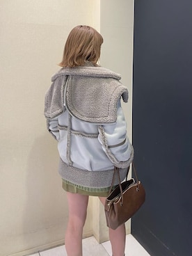 西條 愛(EMODA)さん（レディース・164cm）の秋コーディネート