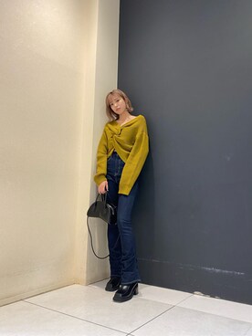 西條 愛(EMODA)さん(レディース・164cm)の秋コーディネート