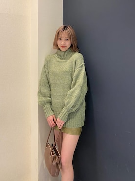 西條 愛(EMODA)さん（レディース・164cm）の秋コーディネート