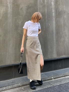 西條 愛(EMODA)さん（レディース・164cm）の春コーディネート