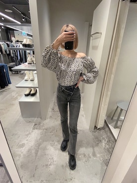 西條 愛(EMODA)さん（レディース・164cm）の春コーディネート