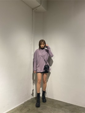 西條 愛(EMODA)さん（レディース・164cm）の冬コーディネート