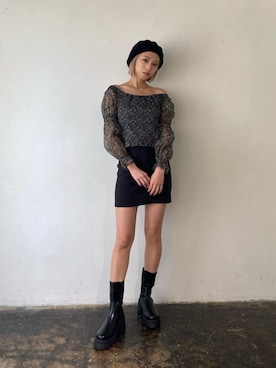 西條 愛(EMODA)さん（レディース・164cm）の夏コーディネート