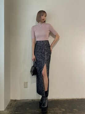 西條 愛(EMODA)さん(レディース・164cm)の夏コーディネート