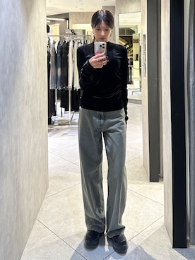 西條 愛(EMODA)さん（レディース・164cm）の秋コーディネート