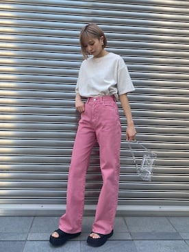 西條 愛(EMODA)さん(レディース・164cm)の春コーディネート