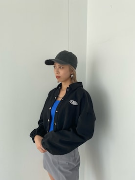 「S/S」｜西條 愛(EMODA)さん（レディース・165cm）の秋コーディネート