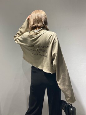 西條 愛(EMODA)さん（レディース・164cm）の春コーディネート