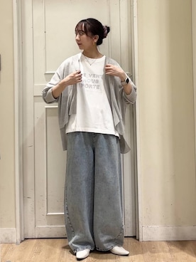 さこ2442さん（レディース・161cm）の春コーディネート