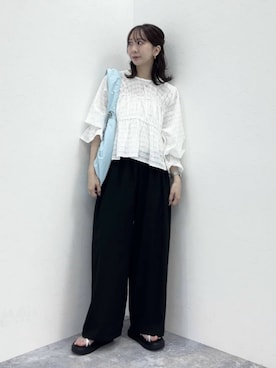 「studio CLIP（スタディオクリップ）のアイテム」を使った、さこ2442さん（レディース・161cm）の春コーディネート