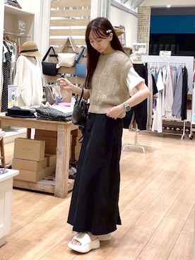 さこ2442さん（レディース・161cm）の夏コーディネート