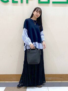 さこ2442さん（レディース・161cm）の秋コーディネート