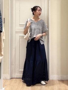 さこ2442さん（レディース・161cm）の夏コーディネート