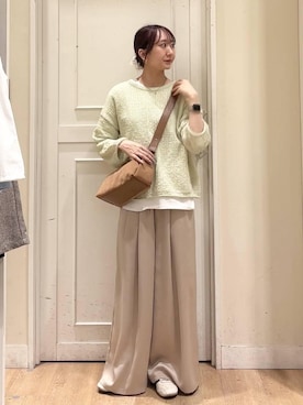 さこ2442さん（レディース・161cm）の春コーディネート