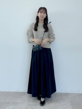 「Utao」｜さこ2442さん（レディース・161cm）の春コーディネート