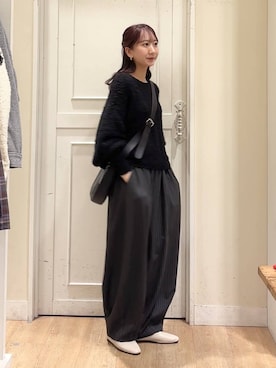 さこ2442さん（レディース・161cm）の冬コーディネート