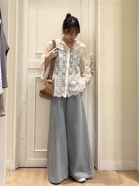 さこ2442さん（レディース・161cm）の春コーディネート