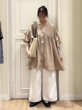 さこ2442さん（レディース・161cm）の春コーディネート