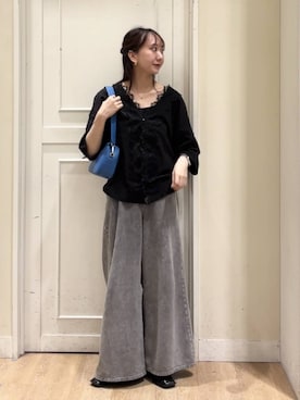 さこ2442さん（レディース・161cm）の春コーディネート