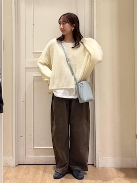 「studio CLIP（スタディオクリップ）のアイテム」を使った、さこ2442さん（レディース・161cm）の冬コーディネート