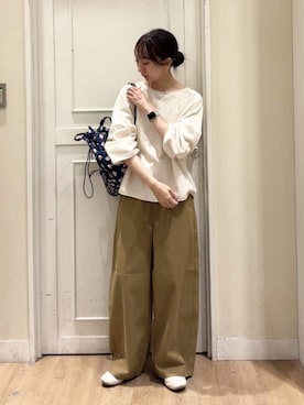 さこ2442さん（レディース・161cm）の春コーディネート