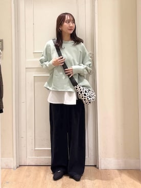 「studio CLIP（スタディオクリップ）のアイテム」を使った、さこ2442さん（レディース・161cm）の冬コーディネート