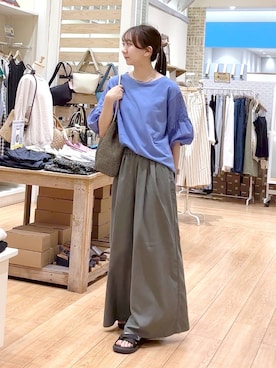 さこ2442さん(レディース・161cm)の夏コーディネート