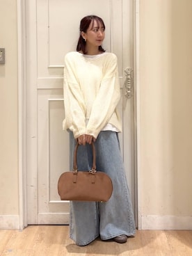 さこ2442さん（レディース・161cm）の冬コーディネート