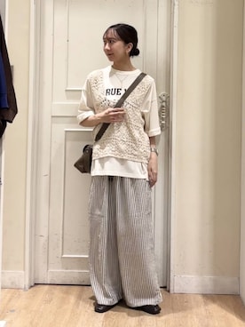 さこ2442さん（レディース・161cm）の春コーディネート