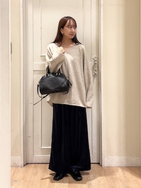 「アイテム（パンプス）」を使った、さこ2442さん（レディース・161cm・20代）の秋コーディネート