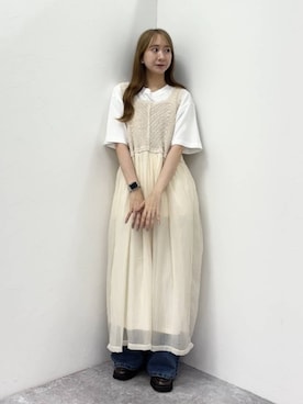 「アイテム（パンツ）」を使った、さこ2442さん（レディース・161cm・20代）の夏コーディネート
