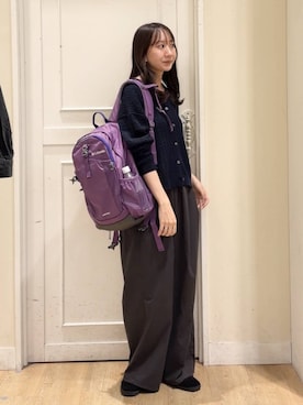 「studio CLIP（スタディオクリップ）のアイテム」を使った、さこ2442さん（レディース・161cm）の秋コーディネート