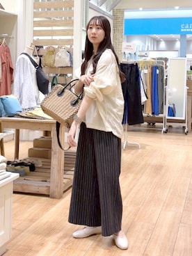 「アイテム（ブルゾン）」を使った、さこ2442さん（レディース・161cm・20代）の春コーディネート