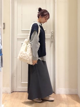 さこ2442さん(レディース・161cm)の秋コーディネート