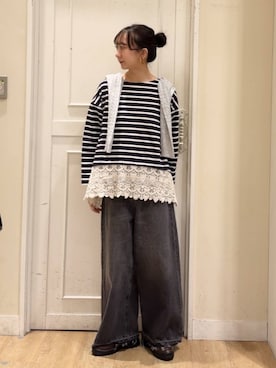 さこ2442さん(レディース・161cm)の秋コーディネート